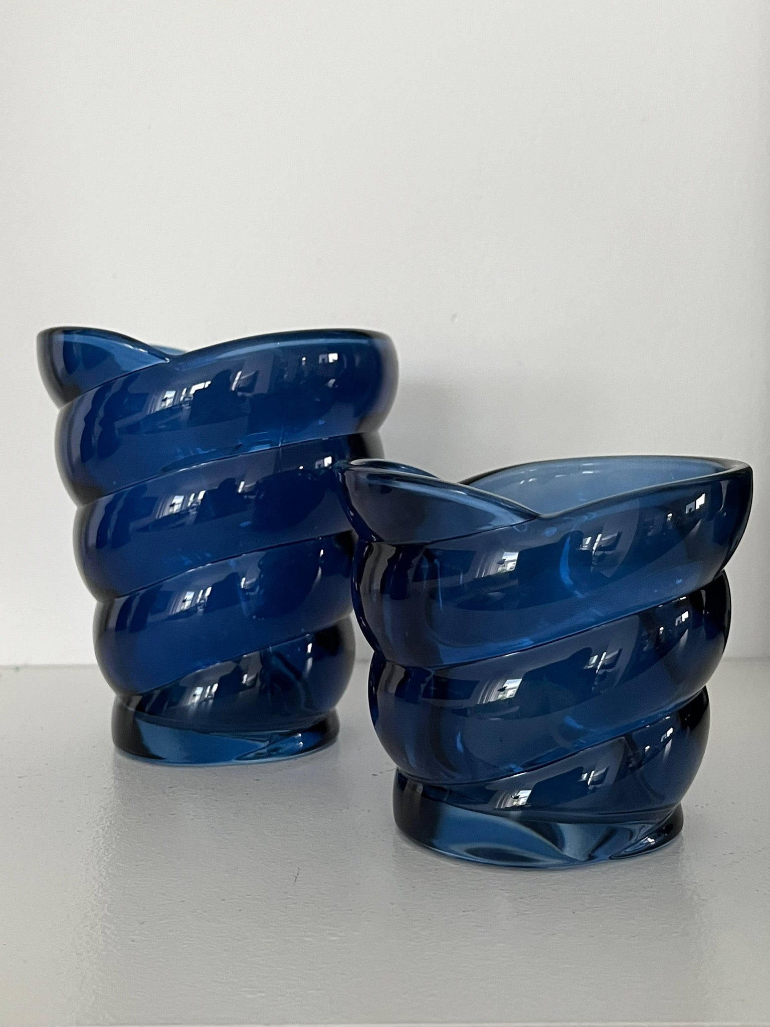Windlichter Blau