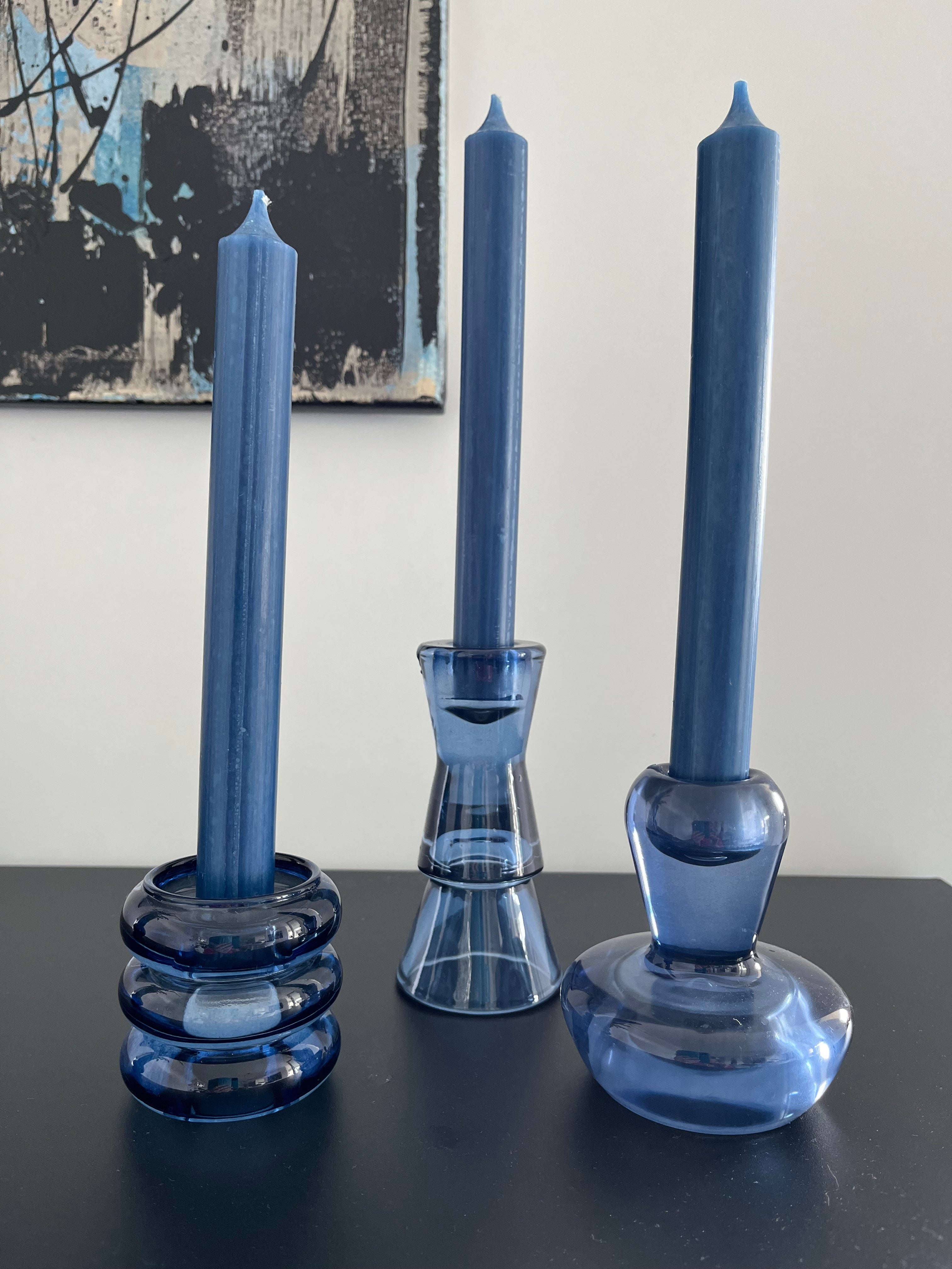 Glas Kerzenständer