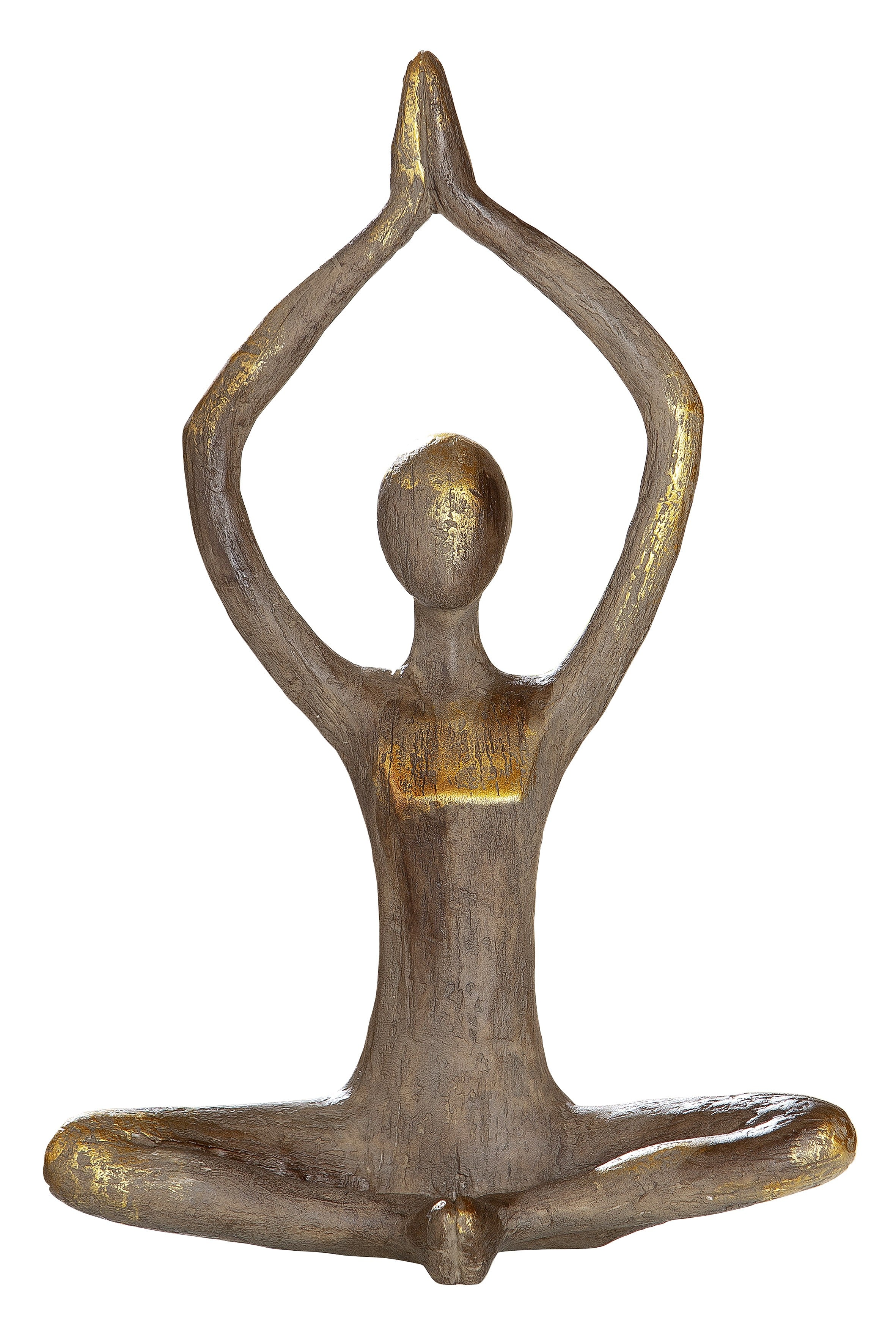 Yoga Figuren in Holzoptik