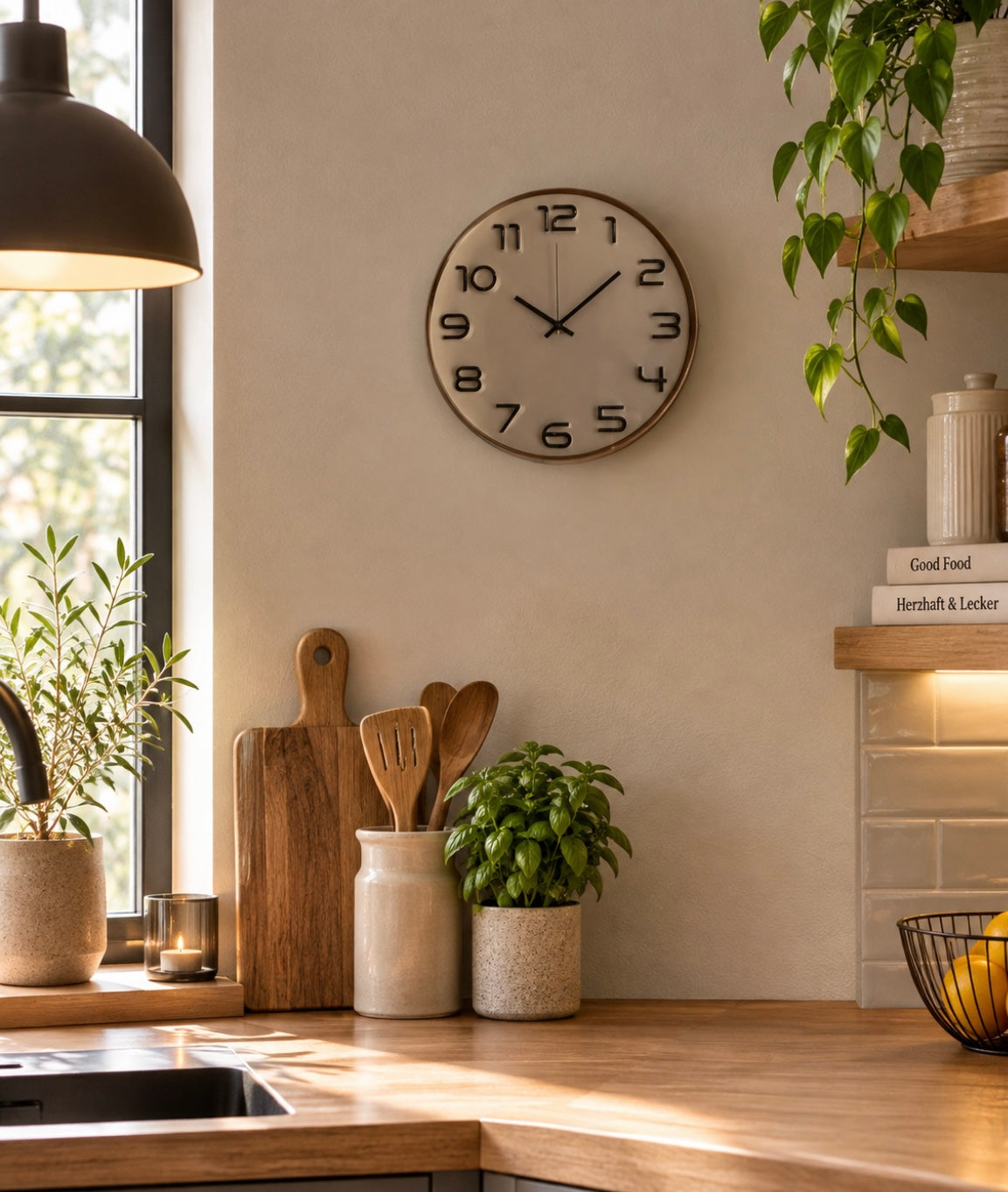 Wanduhr 30 cm – dekorative Uhr für dein Zuhause