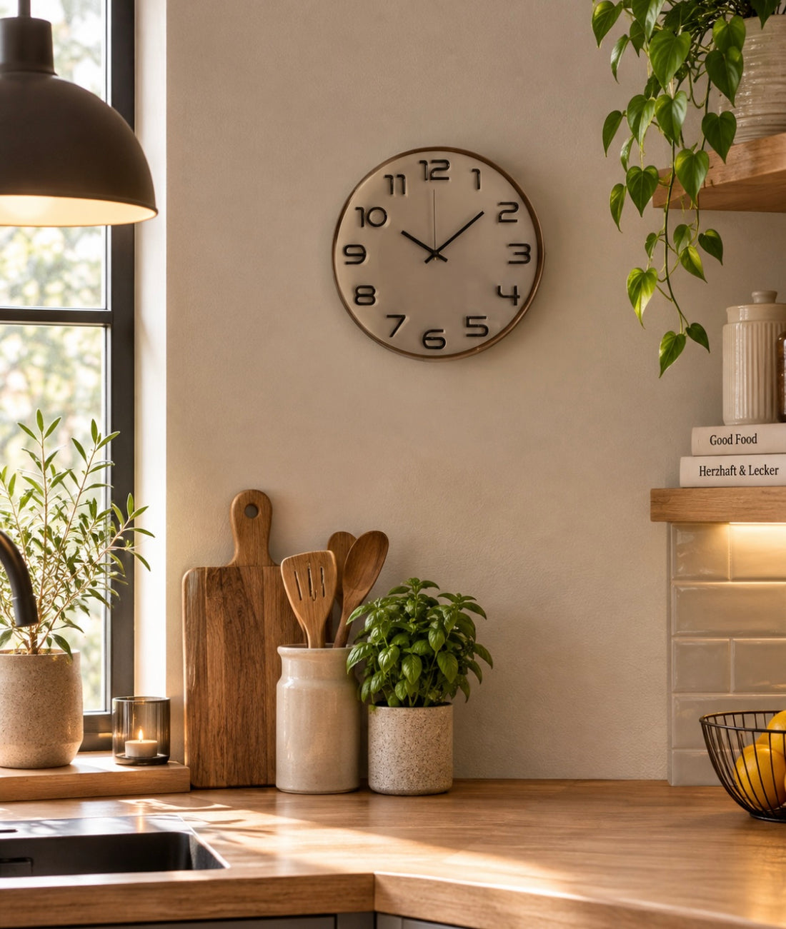 Wanduhr 30 cm – dekorative Uhr für dein Zuhause