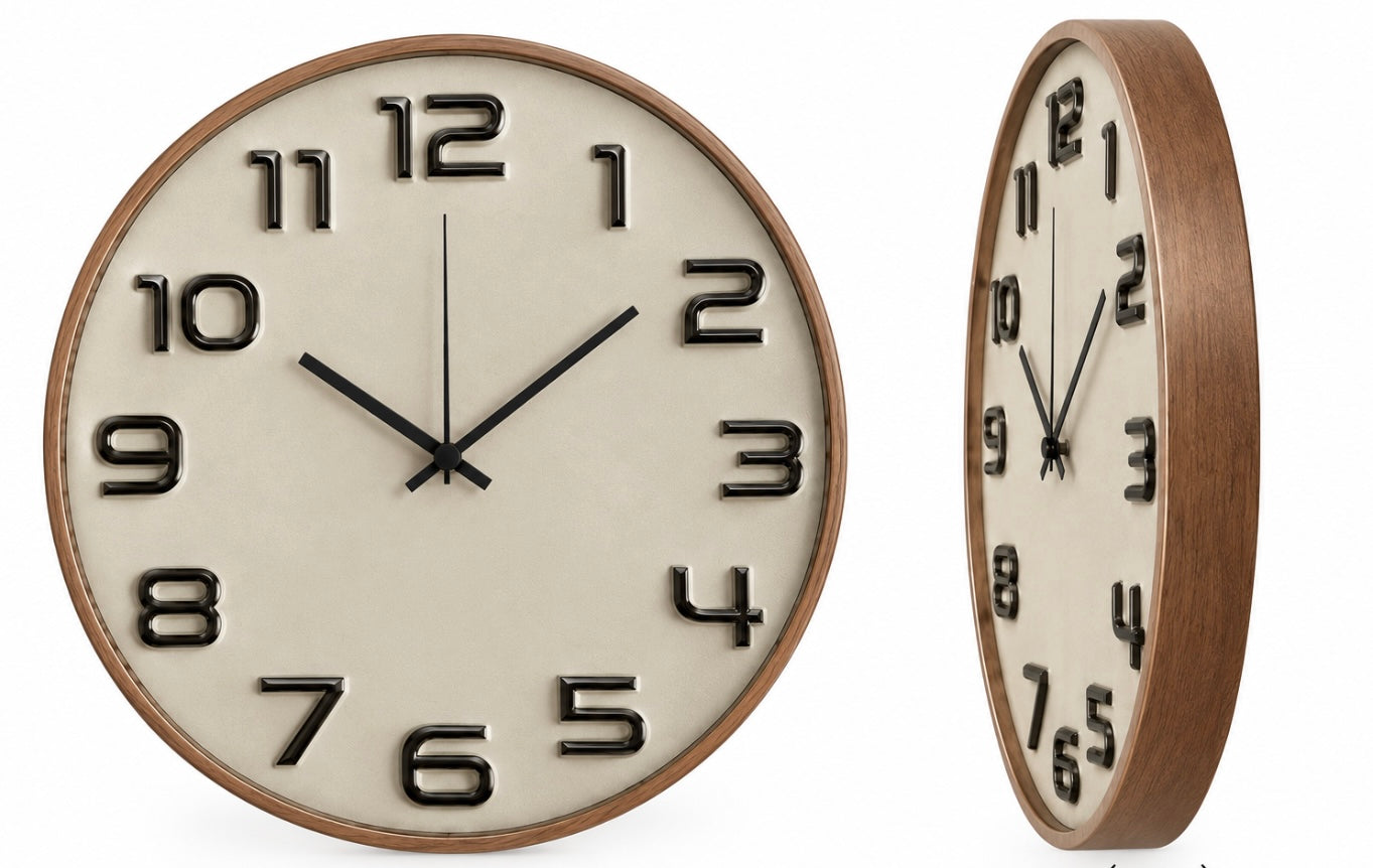 Wanduhr 30 cm – dekorative Uhr für dein Zuhause