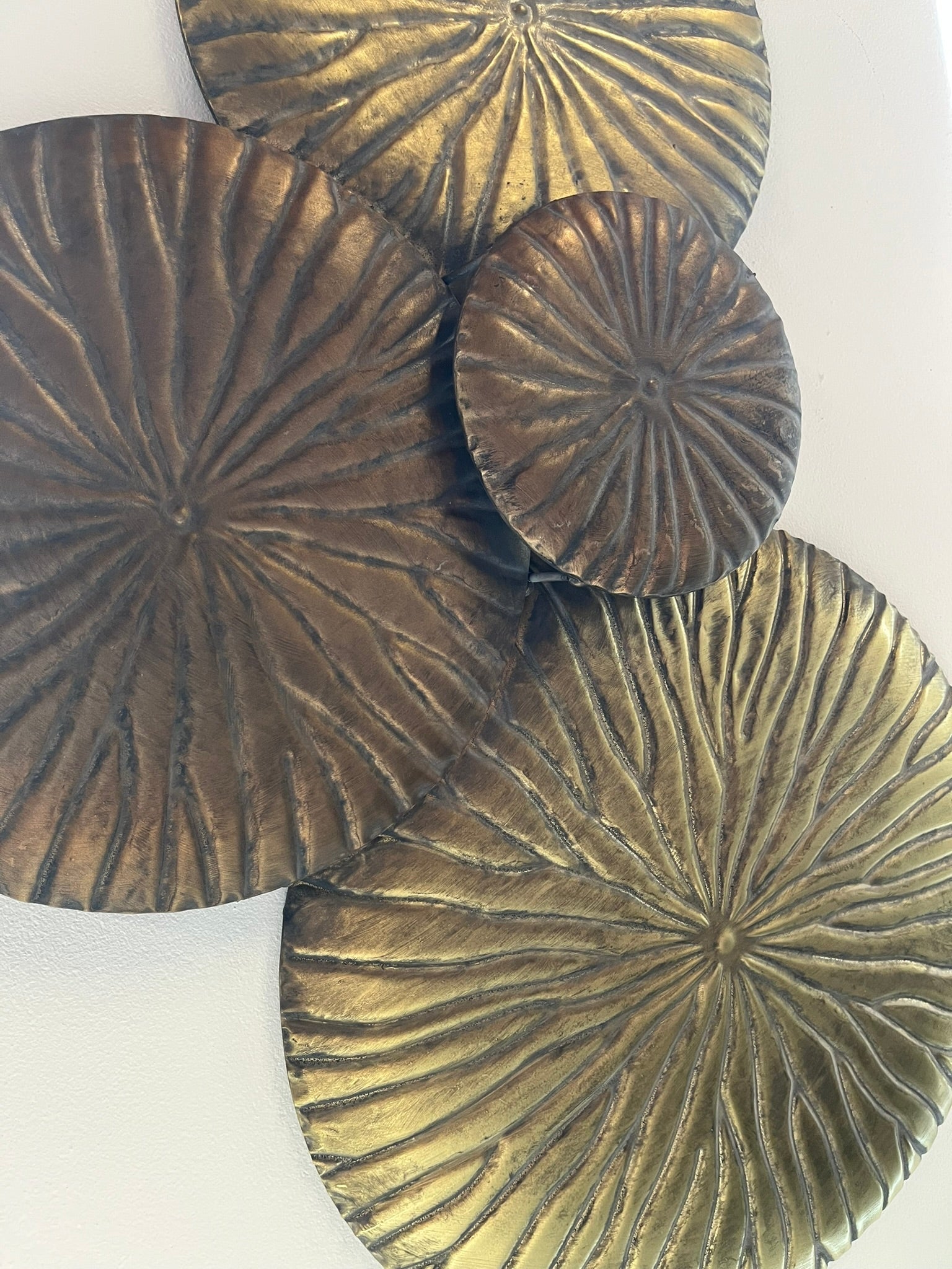 Wanddeko Bronze