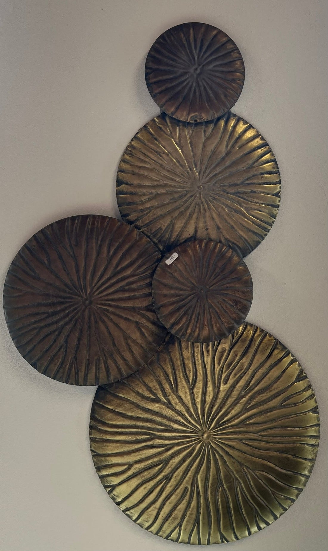 Wanddeko Bronze