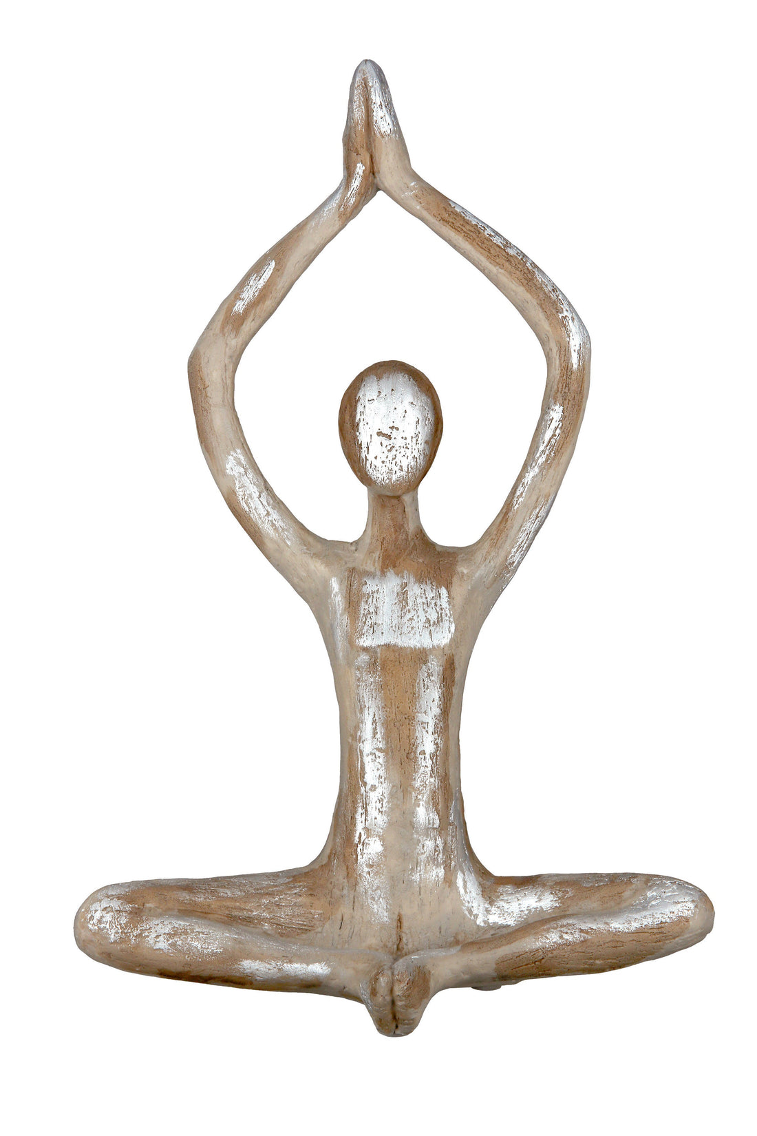 Yoga Figur Holzoptik