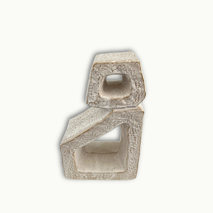 Moderne Deko Skulptur aus Keramik 