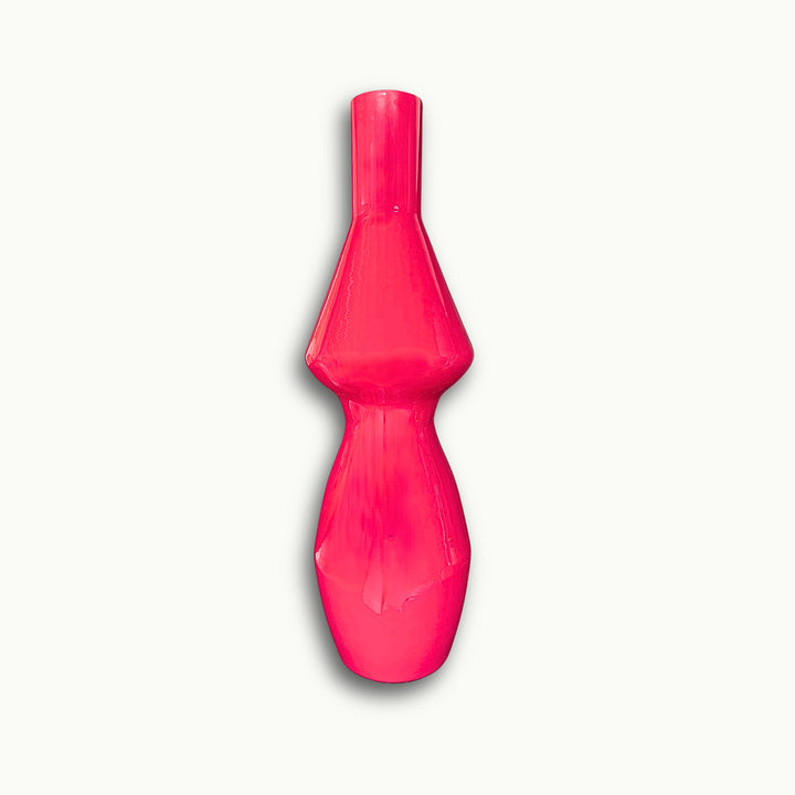 Moderne pinke Vase klein 